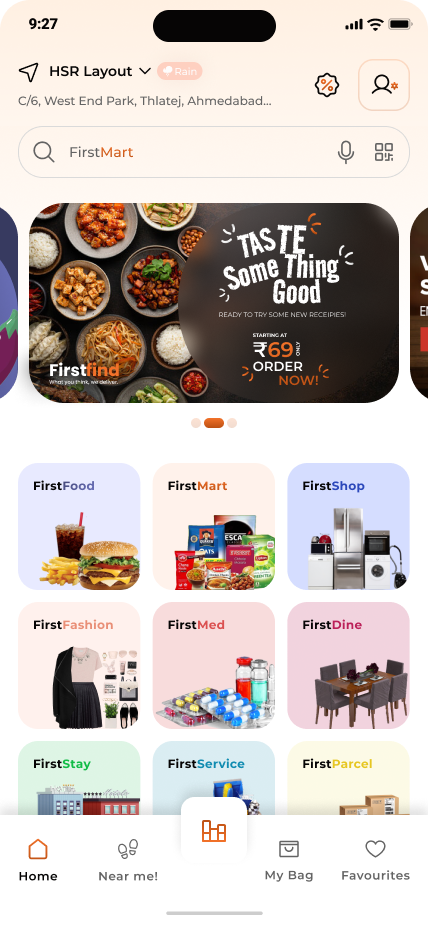 FirstFind app preview