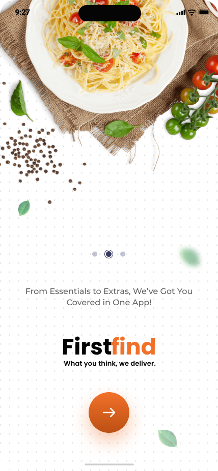 FirstFind app screen